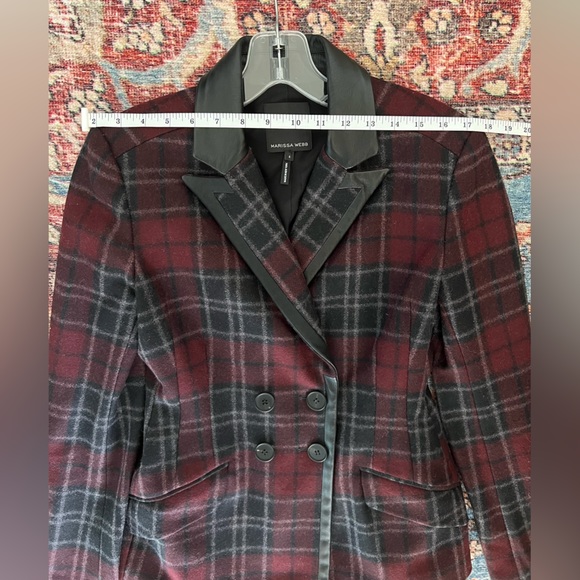 Marissa Webb Plaid Blazer - Picture 7 of 13